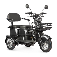 Электротрицикл Rutrike Gelbert Mercury 48V/60V 650Вт